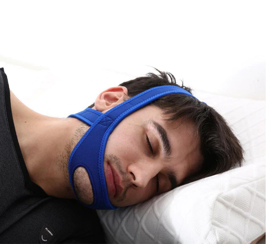 Anti-Snoring Chin Strap – Adjustable Jaw Support Belt