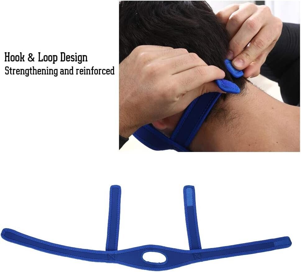Anti-Snoring Chin Strap – Adjustable Jaw Support Belt