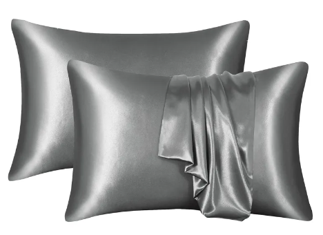 Satin Pillowcase Set – Anti-Frizz & Skin-Friendly (2-Pack)
