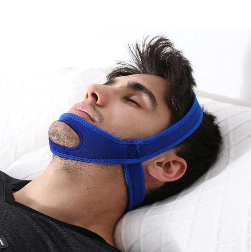 Anti-Snoring Chin Strap – Adjustable Jaw Support Belt